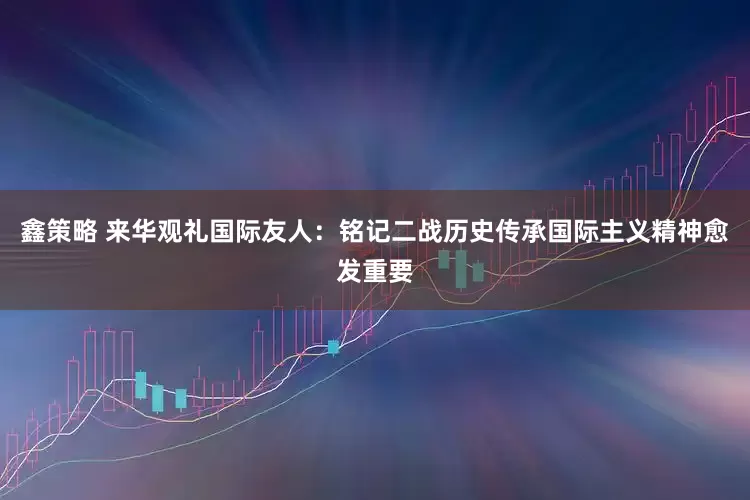 鑫策略 来华观礼国际友人：铭记二战历史传承国际主义精神愈发重要